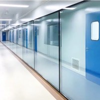 远大净化 洁净门窗 洁净室门窗无尘车间医院 电动平开门